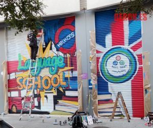 Graffiti Profesional Persiana Language School Keikos Dream 300x100000